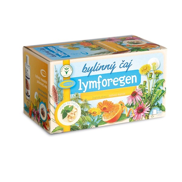 Topvet Bylinný čaj na lymfatický systém Lymforegen Topvet Bylinný čaj na lymfatický systém Lymforegen
