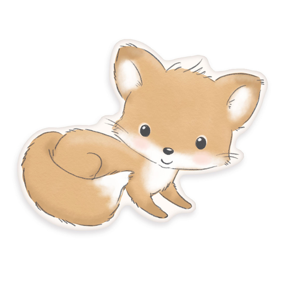 Herding Tvarovaný Detský vankúšik Líška