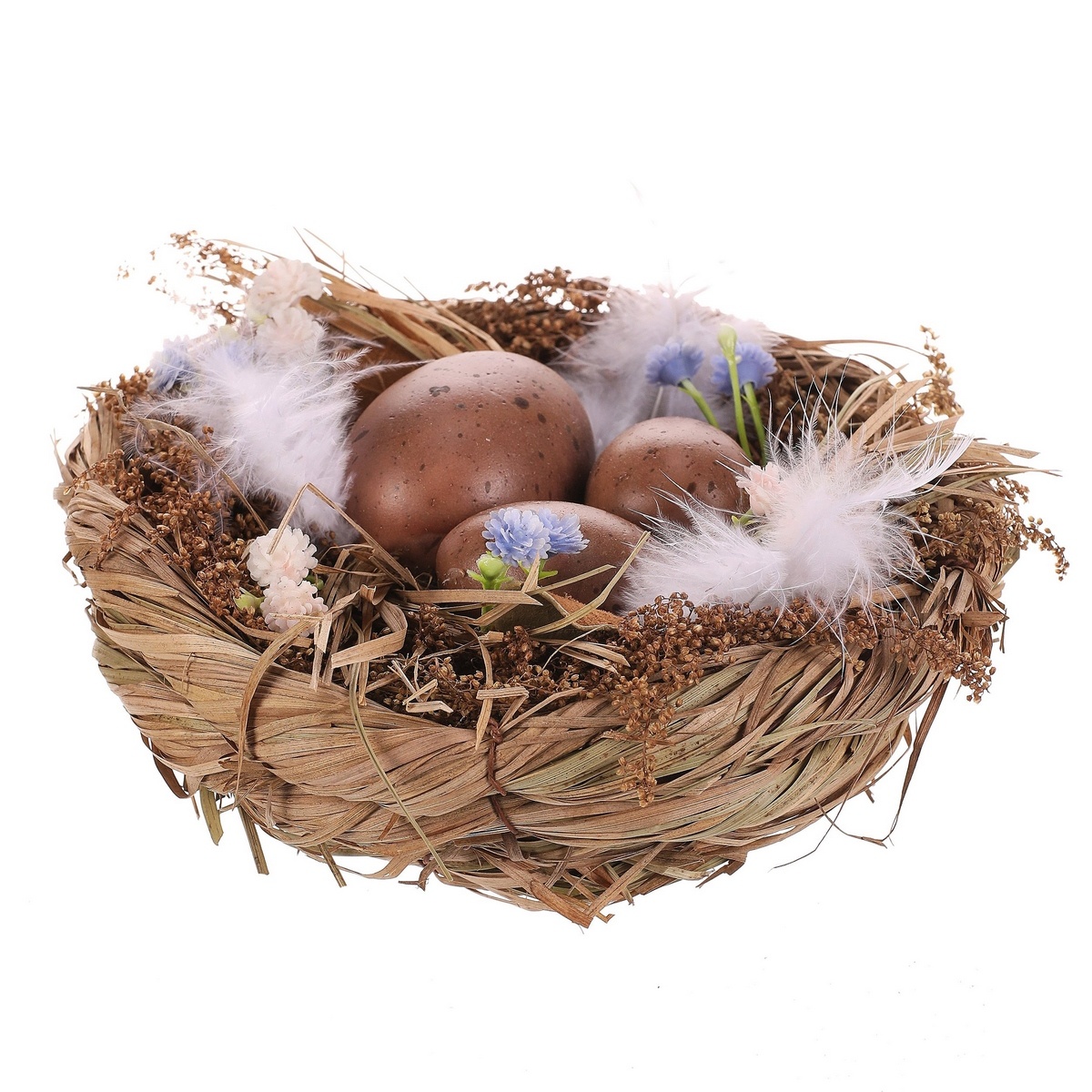 Veľkonočná dekorácia Vajíčka v hniezde