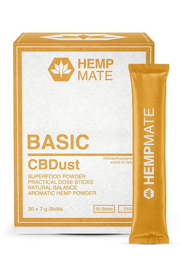 HEMPMATE CBDust prášok BASIC