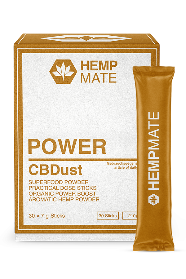 HEMPMATE CBDust prášok POWER