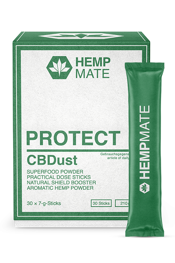 HEMPMATE CBDust prášok PROTECT