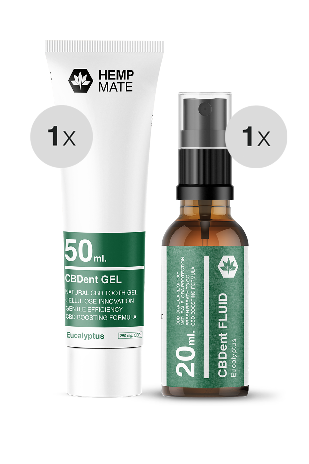HEMPMATE Dental Duo Eucalyptus