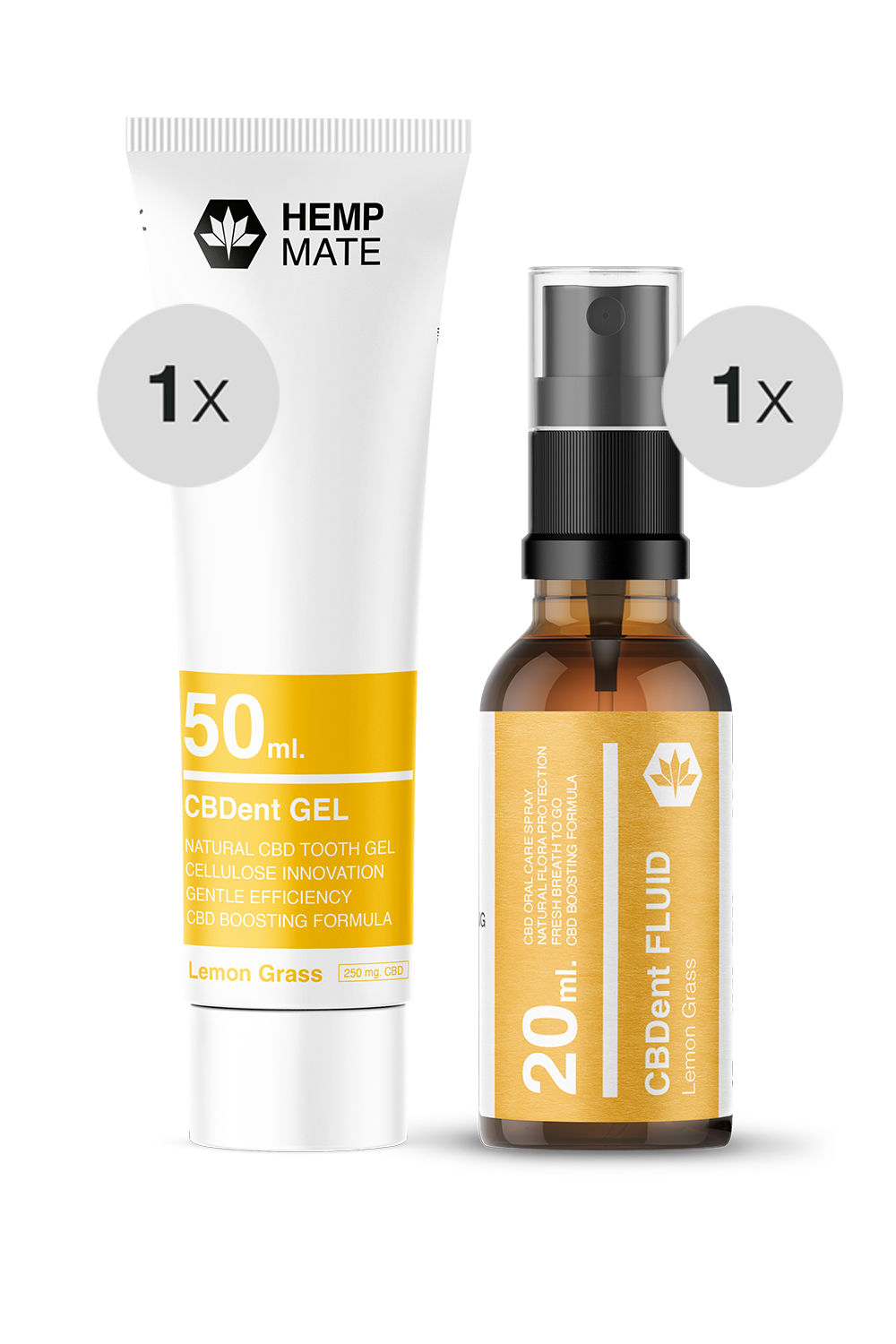 HEMPMATE Dental Duo Lemon Grass