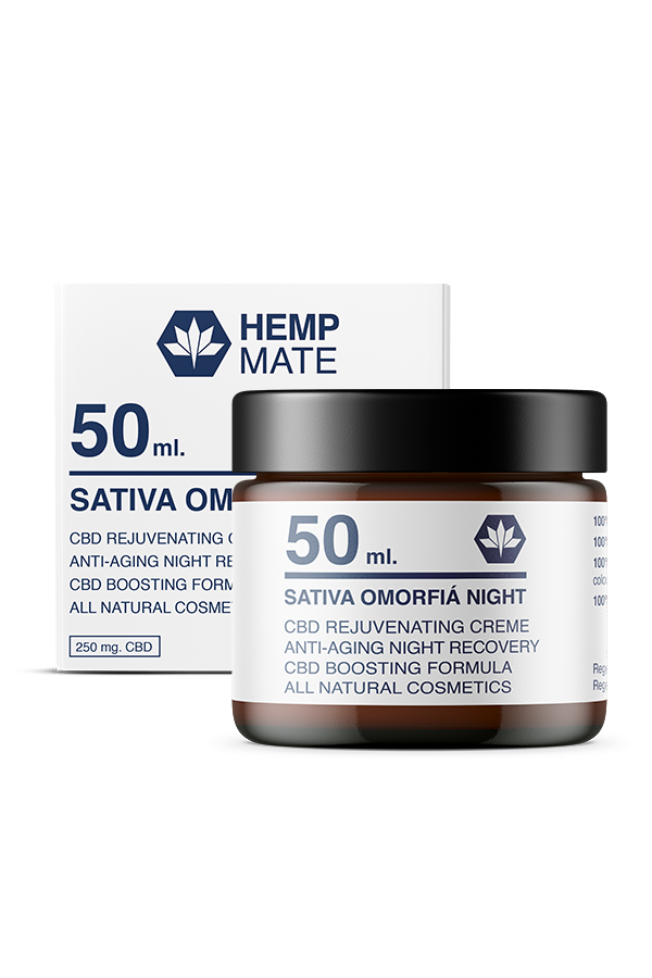 HEMPMATE Sativa Omorfiá Night HEMPMATE Sativa Omorfiá nočný regeneračný krém